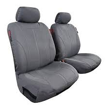 18 Ounce Grey Cotton Canvas Seat Covers