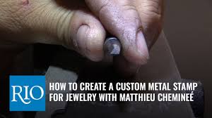 custom metal st for jewelry