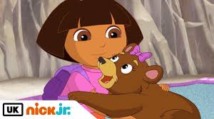 Dora es como cualquier otra niña: Dora The Explorer Sleepy Bear Nick Jr Uk Youtube