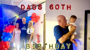 surprising my dad for his 60th birthday
