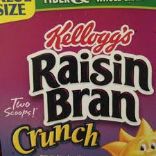 raisin bran and nutrition facts