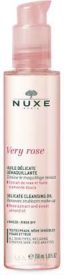 gentle cleansing oil nuxe very rose