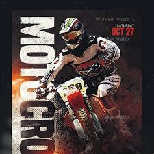 When you first make your template cover letter, you want to make it as specific as you can regarding why you would be a great rider to sponsor. Motocross Flyer Graphics Designs Templates From Graphicriver