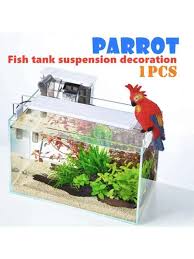 Artificial Parrot Fish Tank Decoration