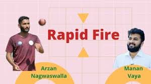 Arzan nagwaswalla (born 17 october 1997) is an indian cricketer. Arzan Nagwaswalla Talks About Destiny Process And His Favourite Moment Off The Field Youtube