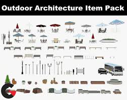 Cgtrader is a 3d model marketplace for vr/ar and cg projects, and professional 3d designer community. Cgtrader Outdoor Architecture Item Pack 3d Models Cgarchives