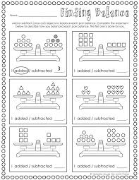 Balance Each Side Worksheets 99worksheets