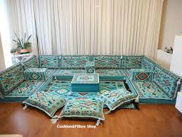 Turkish Sofa Set Turquoise Sofa U