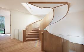 Design Stairs In Glass Wood Steel And