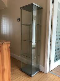 glass display cabinet ikea detolf
