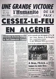 19 mars 1962, le cessez-le-feu enfin! - Blog de Jean-Claude Merle -  Marly-le-Roi