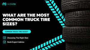 common truck tire sizes