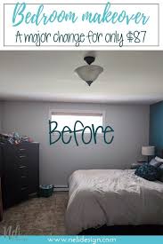 You know i like white walls to showcase and highlight everything else in and about a room. Master Bedroom Makeover Reveal 100 Room Challenge Cheap Bedroom Makeover Master Bedroom Makeover Bedroom Decor On A Budget