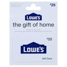 lowe s gift card 25
