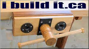 Pdf diy woodworking bench vise made in usa download woodworker plans. Homemade Woodworking Vise Youtube