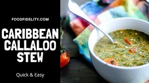 delicious caribbean callaloo soup