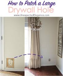 How To Patch A Large Drywall Hole