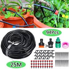 The goal is to place water directly into the root zone and minimize evaporation. 25m Hose 94pcs Diy Self Watering Micro Drip Plant Water Irrigation System Garden Hose Kits Sprinkler Buy From 20 On Joom E Commerce Platform