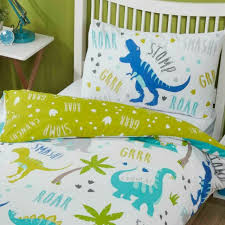 Dinosaurs Toddler Cot Bed Duvet Cover T