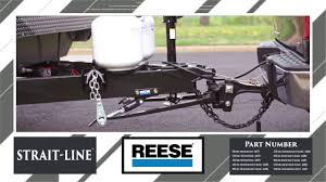 reese strait line dual cam high performance weight distribution and sway control mercial