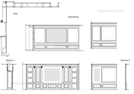 Wood Panelling Dwg Free Cad Blocks