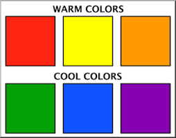 Clip Art Color Chart 1 Warm Cool Color I Abcteach Com