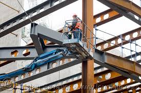 steel frame building construction