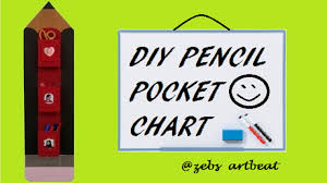 Diy Pencil Pocket Chart