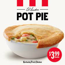 kfc pot pie review fast food menu s