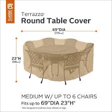 Medium Patio Table And Chair Set Cover