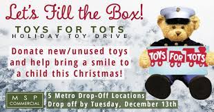 toys for tots holiday drive msp