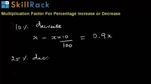 decrease multiplication factor