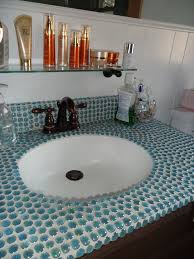 Countertops By Using Glass Beads