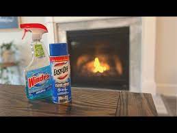 Clean Stubborn Fireplace Glass With