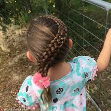 From thick hair to thin, as well as curly and straight, these braids will suit everyone. Fancy Hair Braids On Little Girl Amaze Social Media 8 Chinadaily Com Cn