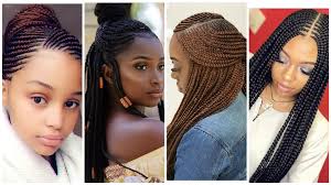 Ghana braids are just a very basic technique of adding hair to a section of a braid and then adding hair as you go along, says santiago, with the intention of making that braid longer, thicker. Ghana Trending Braid Hairstyles Novocom Top
