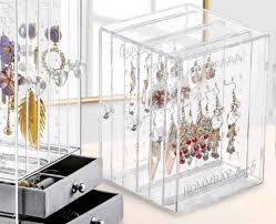 acrylic jewellery display case hanger