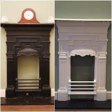 Refurbished Cast Iron Fireplace