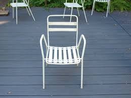 garden chairs from emu 1960s set of 4