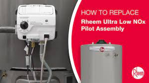 a rheem ultra low nox water heater