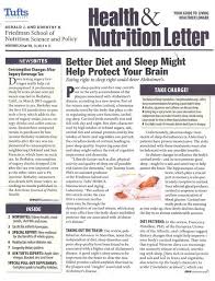 tufts health nutrition letter