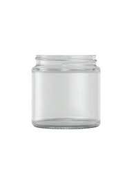 jars for creams and cosmetics glass