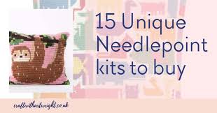 15 Unique Needlepoint Kits To Buy
