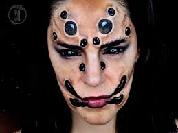 spider face makeup tutorial for halloween