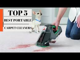 top 5 best portable carpet cleaners