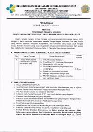 Lowongan kerja di kantor kecamatan : Penerimaan Pegawai Non Pns Kantor Kesehatan Pelabuhan Kelas Iii Palangkaraya Rekrutmen Lowongan Kerja Bulan April 2021