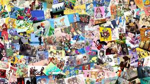 Anime Collage Desktop Wallpaper Wall