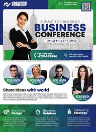 Business Conference Free Psd Flyer Template Free Psd