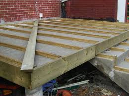 Deck Over Concrete Wooden Decks