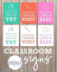 Printable Door Signs Free Classroom Template Gbooks